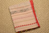 Picture of Beige and Red Handloom Soft Cotton Saree