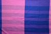Picture of Royal Blue and Pink Jhorna Soft Handloom Cotton Saree