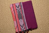 Picture of Purple and Orange Soft Handloom Cotton Saree