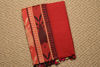 Picture of Red and Black Soft Handloom Cotton Saree