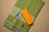 Picture of Olive Green Bengal Cotton Saree