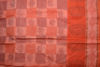 Picture of Brick Red Bengal Cotton Saree with Pochampally Print