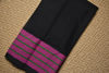 Picture of Black and Pink Big Border Bengal Cotton Saree