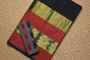 Picture of Black and Red Big Border Bengal Cotton Saree