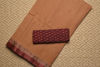 Picture of Brown and Maroon Bengal Cotton Saree