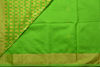 Picture of Green, Yellow and Gold Handloom Silk Saree