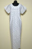 Picture of White and Grey Floral Jaipur Cotton Nighty