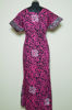 Picture of Pink and Brow Batik Print Cotton Nighty