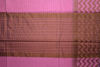 Picture of Pink and Brown Banarasi Mercerised Cotton Saree