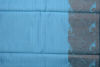 Picture of Blue and Brown Banarasi Mercerised Cotton Saree