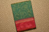 Picture of Green and Pink Banarasi Tussar Cotton Saree