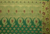 Picture of Green and Gold Banarasi Muslin Cotton Saree
