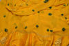 Picture of Yellow and Green Bandhani Georgette Saree