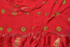Picture of Pink and Parrot Green Bandhani Georgette Saree