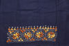 Picture of Navy Blue Kantha Embroidery Cotton Blouse