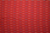 Picture of Red and Blue Ikkat Cotton Blouse Fabric