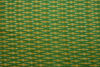 Picture of Green, Yellow and White Ikkat Cotton Blouse Fabric