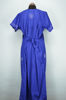 Picture of Royal Blue Lucknow Chikankari Lizzy Bizzy Nighty
