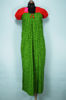 Picture of Green and Red Full Length Mango Design Elastic Cotton Nighty