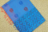 Picture of Blue Printed Mangalagiri Handloom Cotton Saree