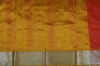 Picture of Orange and Mustard Yellow Mangalagiri Silk Saree