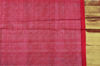 Picture of Ivory White And Red KuppadamSilk Saree with Gold and Silver Butta