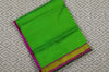 Picture of  Parrot Green and Pink Pure Kanchi Silk Cotton Saree