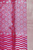 Picture of Pink Mercerised Kanchi Silk Cotton Saree