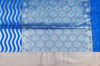 Picture of Blue Mercerised Kanchi Silk Cotton Saree