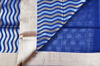 Picture of Navy Blue Mercerised Kanchi Silk Cotton Saree