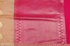 Picture of Beige and Pink Mercerised Kanchi Silk Cotton Saree