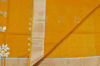 Picture of Mustard Yellow Mercerised Kanchi Silk Cotton Saree