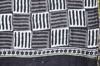 Picture of Slate Grey Batik Print Chanderi Silk Saree with Small Zari Border