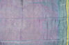 Picture of Pink and Grey Handblock Print Chanderi Silk Saree with Small Zari Border