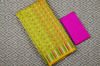 Picture of Yellow and Multi Colour Dhakai Jamdani Patli Pallu Soft Handloom Cotton Saree 