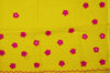Picture of Yellow and Magenta Embroidied Noyal Handloom Silk Cotton Saree