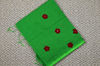 Picture of Green and Red Embroidied Noyal Handloom Silk Cotton Saree