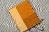 Picture of Mustard Yellow and Maroon Handloom Silk Cotton Saree