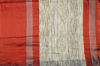 Picture of Copper and Beige Half and Half Handloom silk Cotton saree