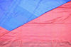 Picture of Royal Blue and Red Half and Half Handloom silk Cotton saree