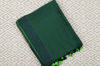 Picture of Bottle Green and Parrot Green Half and Half Handloom silk Cotton saree