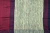 Picture of Maroon and Black Half and Half Handloom silk Cotton saree