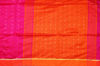 Picture of Pink and Orange Silk Cotton Handloom Sequence Saree
