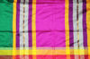 Picture of Green and Magenta Handloom Silk Saree
