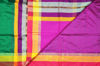 Picture of Green and Magenta Handloom Silk Saree