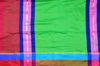 Picture of Red and Green Handloom Silk Saree
