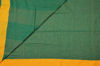 Picture of Green and Yellow Jhorna Soft Handloom Cotton Saree