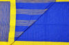 Picture of Royal Blue and Yellow Jhorna Soft Handloom Cotton Saree