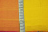 Picture of Orange and Pink Madhyamani Pure Cotton saree