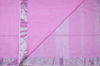 Picture of Baby Pink with Silver Border Pure Linen Cotton saree